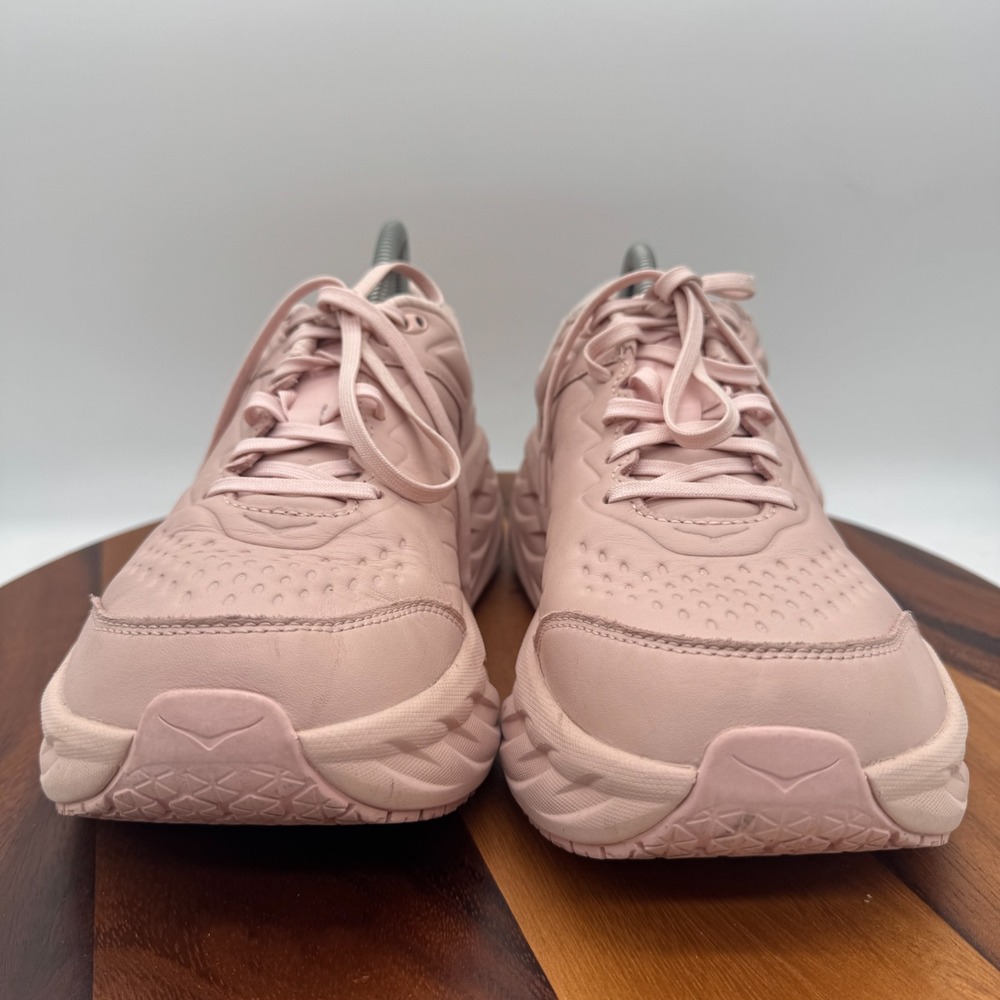 Hoka One One Bondi SR Wide Women's Size 11 D Pink Slip Resistant Work Shoes - Picture 2 of 9